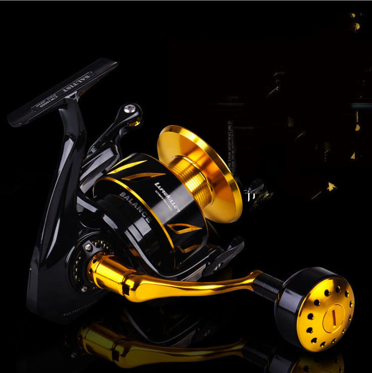 Metal Boat Fishing Wheel Spinning Trolling