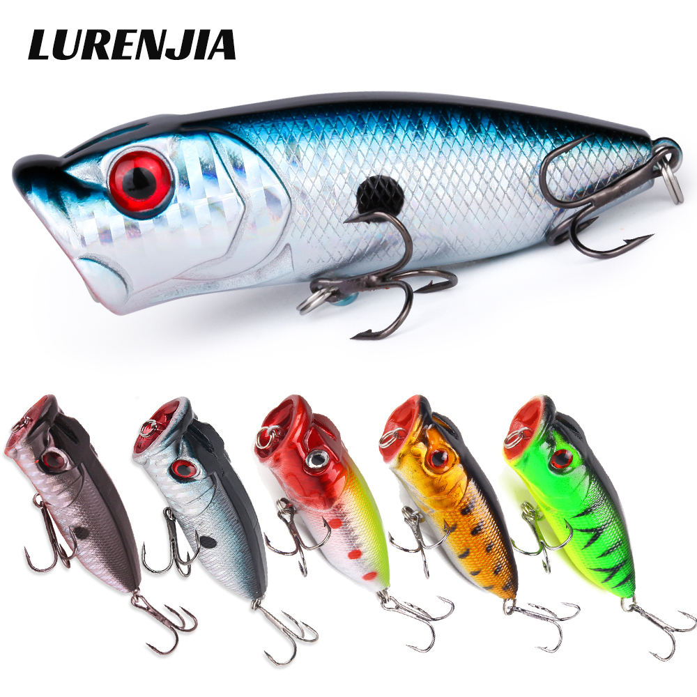 22pcs 58pcs 102pcs Fishing Lure Kits Multi-functional Set Topwater Floating Swimming Lures, Equipped With High Pitch Hook Soft Frogs, Used For Bass Fishing. — product image 12