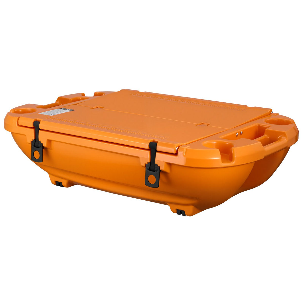 Floating Cooler, 40 QT Floating Ice Chest With Dry Storage & Tow Rope, Premium LLDPE Amphibious Drink Cooler For Water & Land, Cruise Smoothly Stable On Lake, River, Pool, Beach, Kayak, Orange — product image 6
