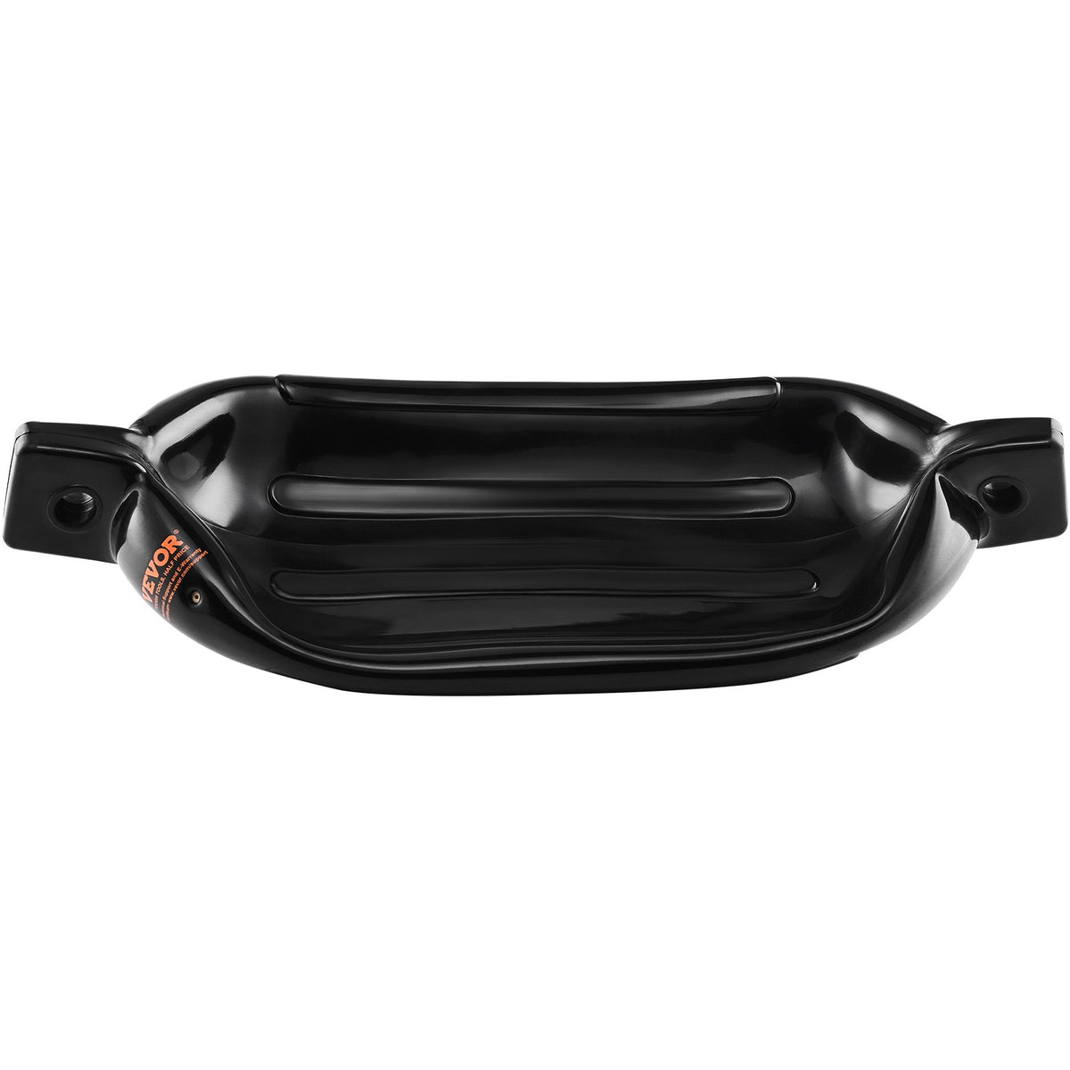 Boat Fenders, 6.5" X 23" Boat Bumpers For Docking, Inflatable Ribbed Fender With Center Holes, Marine Boat Dock Fender Bumper With Air Pump, 4 Needles And 4 Ropes And Storage Bag, Black — product image 6