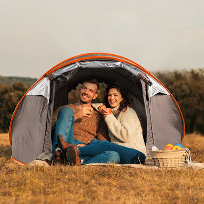 1Pc 5-8 Person Tent Automatic Setup Camping Tent Waterproof Instant Setup Tent With 4 Mosquito Net Windows Carrying Bag For Hiking Climbing Adventure Fishing — product image 5
