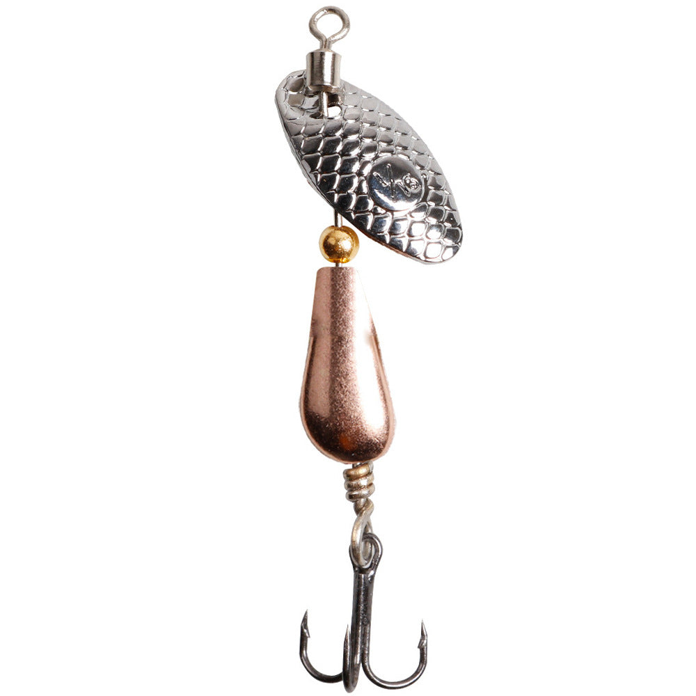Micromatter Spin Glitter Luya Decoy 5.5cm 2.8g Eccentric Drop Spin Long Throw Metal