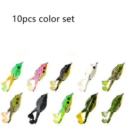 Double Propeller Frog Soft Bait