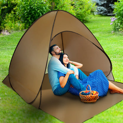 1Pc 2-3Person Beach Tent With Net Window Storage Bag 64.96 X 59.06 X 43.31in Anti-UV Automatic Waterproof For Outdoor Beach Camping Fishing Park Lake — product image 15
