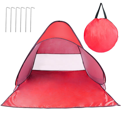 1Pc 2-3Person Beach Tent With Net Window Storage Bag 64.96 X 59.06 X 43.31in Anti-UV Automatic Waterproof For Outdoor Beach Camping Fishing Park Lake — product image 28