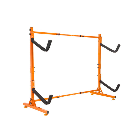 Freestanding Kayak Storage Rack, Kayak Stand For 2 Kayak Canoe Paddleboard, Heavy-duty Steel Kayak Hanger Holder With Padded Arms And Adjustable Width, 175LBS Max Load, For Indoor Outdoor Garage — product image 2