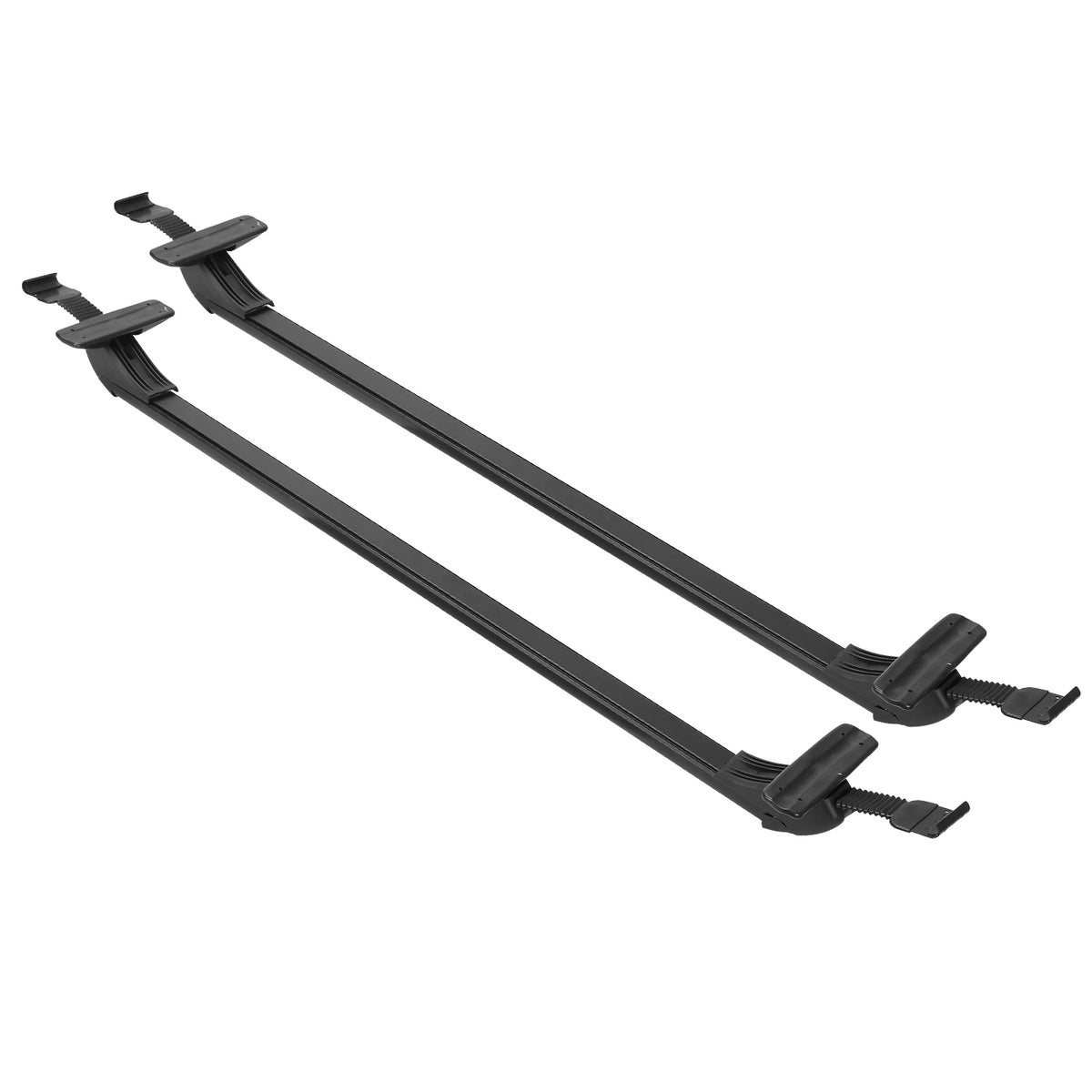 2PCS Universal 110cm 43-inch Car Roof Rack Cross Bar With Anti-Theft Lock Adjustable Window Frame For Bike Kayak Cargo Luggage — product image 4