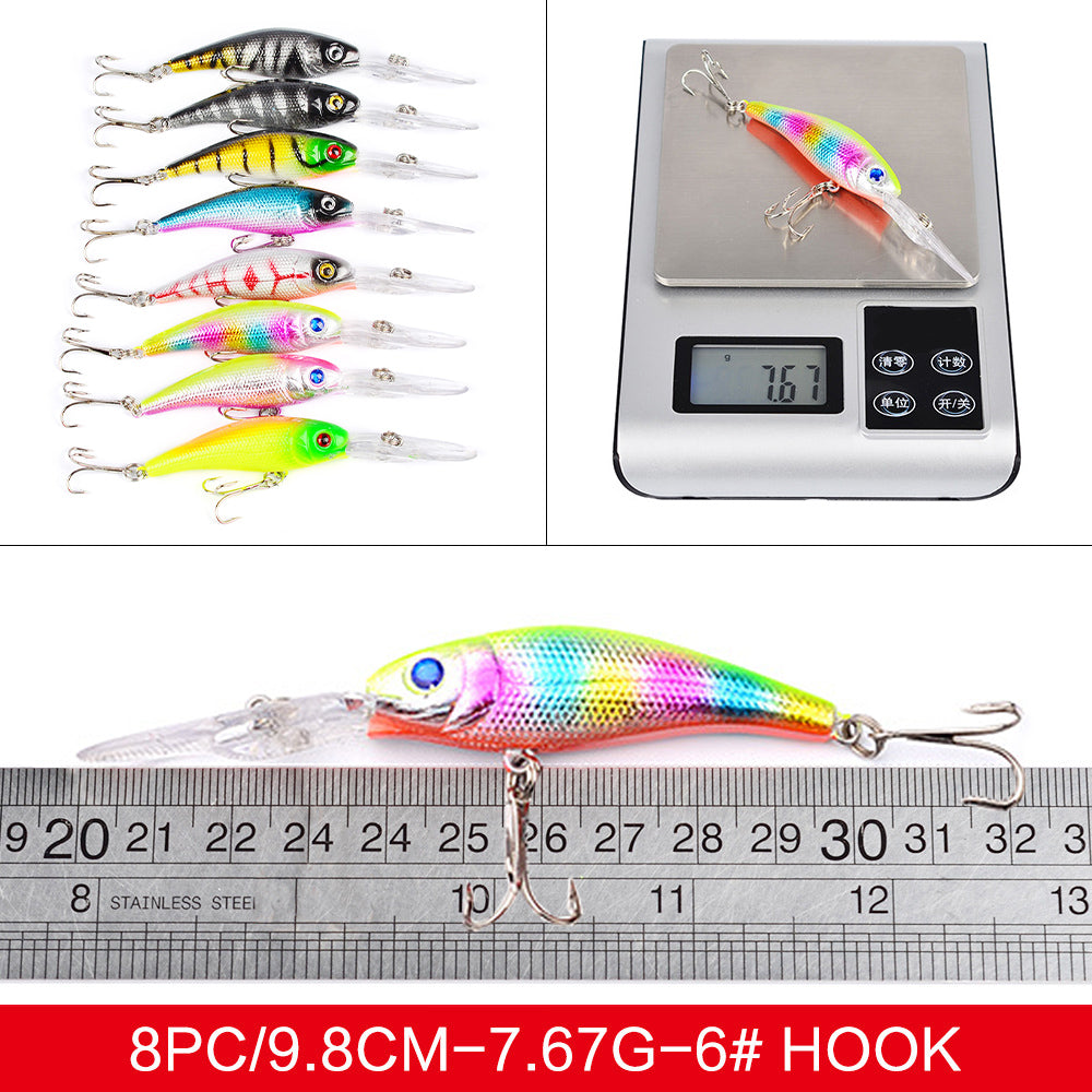 43Piece Fishing Lures Kit Soft Hard Fishing Lures Baits Set With Hooks For Saltwater And Freshwater Fishing Gear Gifts For Men — product image 3