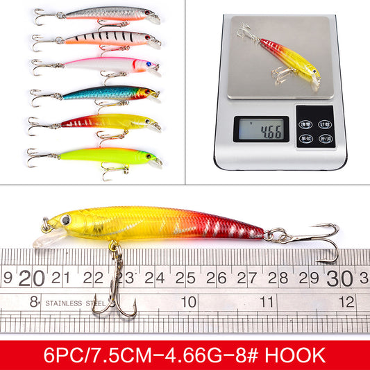 43Piece Fishing Lures Kit Soft Hard Fishing Lures Baits Set With Hooks For Saltwater And Freshwater Fishing Gear Gifts For Men — product image 1