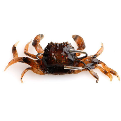 Soft crab bait with hook