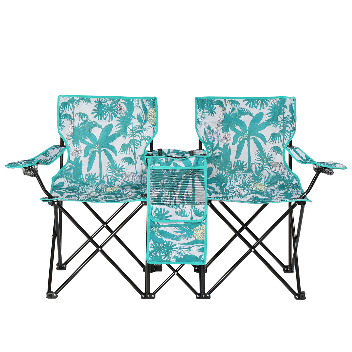 59x19.6x31in Pineapple Pattern Fishing Chair — product image 20