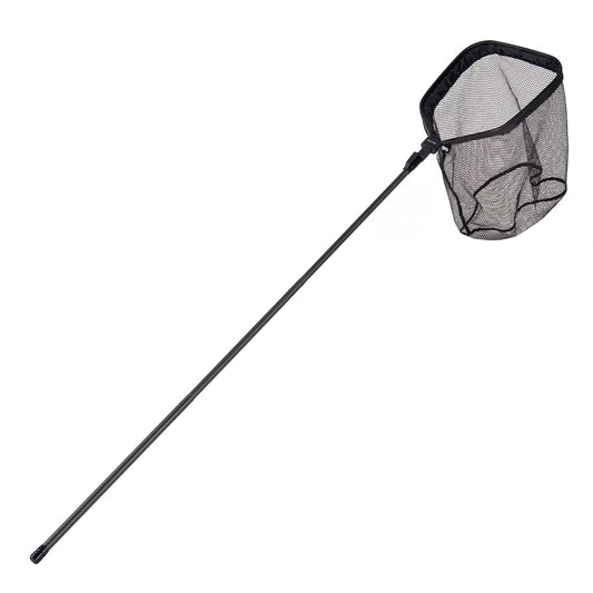 Fishing Net, Foldable Landing Nets With Telescopic Handle, Portable Lightweight Carbon Fiber Long Fish Gear, Nylon Covered PVC, Durable And Fish-friendly, For Kayak Boat Bank Pond, Gifts For Men — product image 1