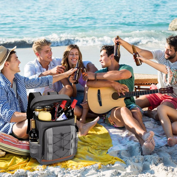 Cooler Backpack 36 Can Leakproof Insulated Cooler Backpack With 25L-6.6Gal For Picnic Camping Beach Hiking Fishing Travel — product image 1