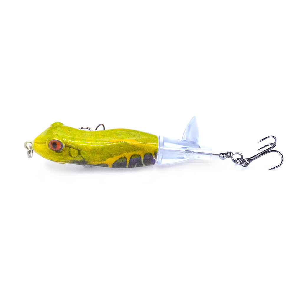 9cm propeller tractor hard bait floating frog bait
