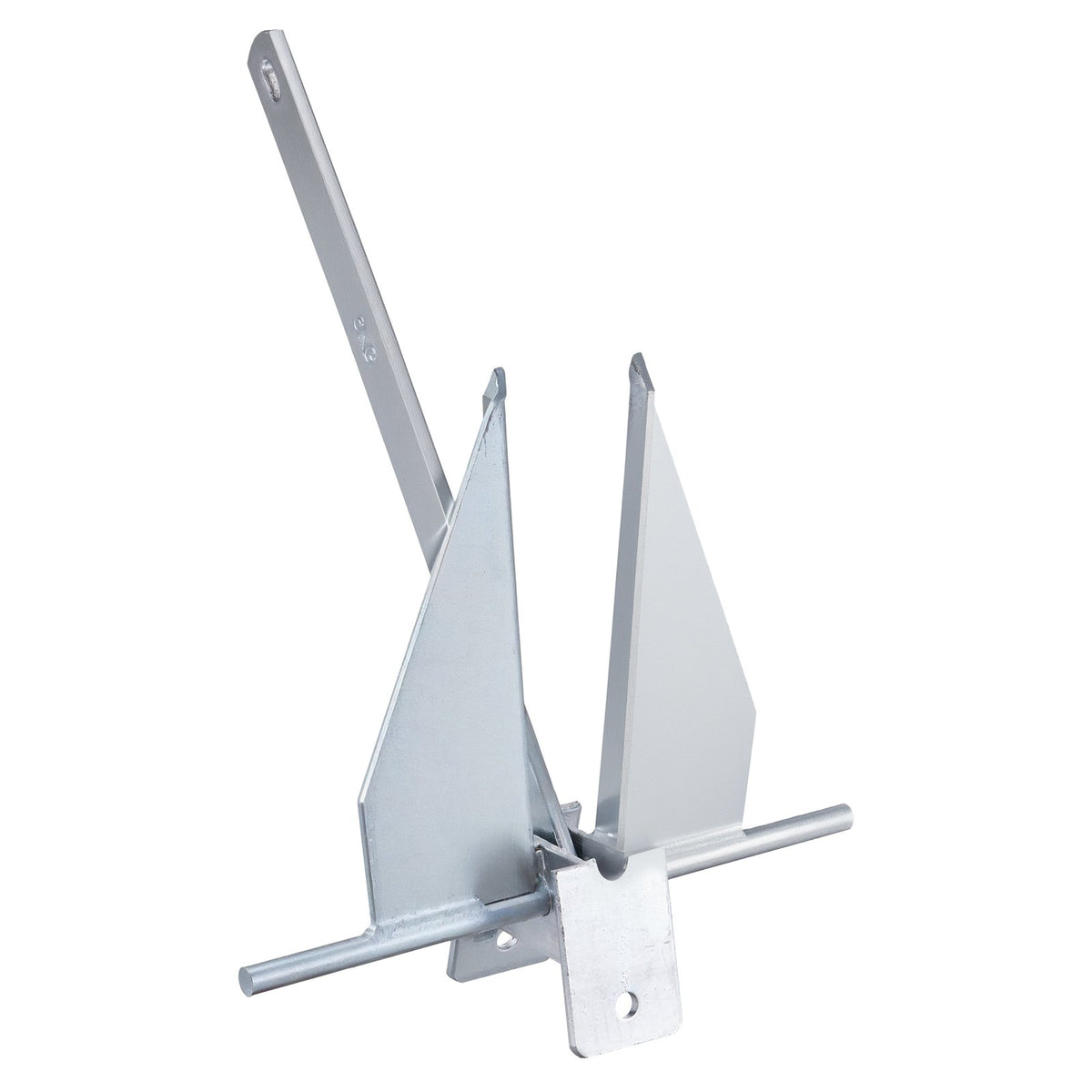 VEVOR Fluke Style Anchor Kit, 13 LBS Hot-Dipped Galvanized Steel Fluke Anchor, Marine Boat Anchor For Small Vessels Under 30', Seas, Rivers And Shores — product image 7