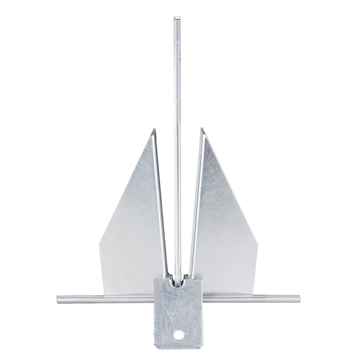 Fluke Style Anchor Kit, 8.5 LBS Hot-Dipped Galvanized Steel Fluke Anchor With 7.9 Chain, 75 Rope And Two 0.4 Shackles, Marine Boat Anchor For Small Vessels Under 18, Seas, Rivers And Shores — product image 15