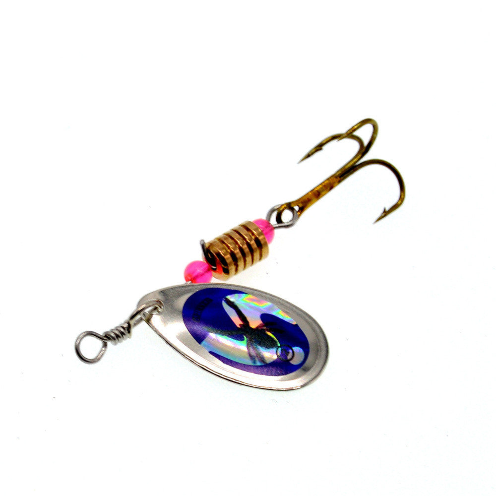 Metallic sequin multicolor bait