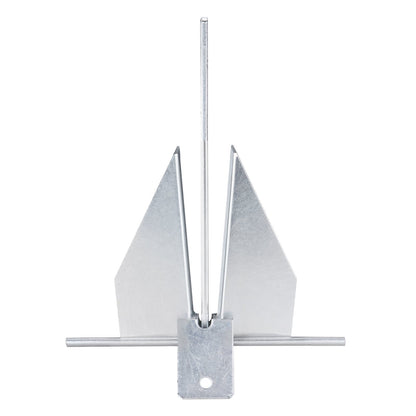 Fluke Style Anchor Kit, 8.5 LBS Hot-Dipped Galvanized Steel Fluke Anchor With 7.9 Chain, 75 Rope And Two 0.4 Shackles, Marine Boat Anchor For Small Vessels Under 18, Seas, Rivers And Shores — product image 17
