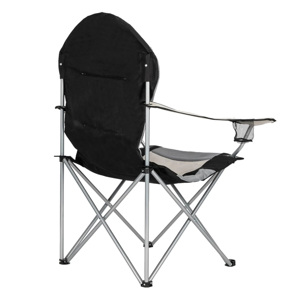 Medium Camping Chair Fishing Chair Folding Chair Black Gray — product image 7