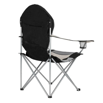 Medium Camping Chair Fishing Chair Folding Chair Black Gray — product image 7