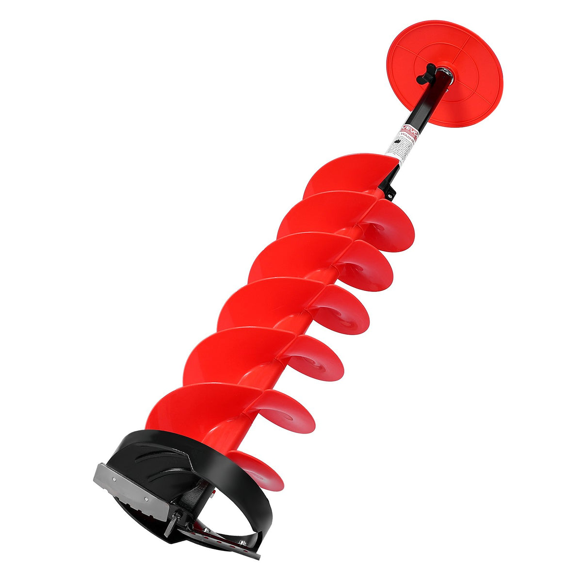 Ice Auger Drill Bit, 8in Diameter 41in Length, Cordless Nylon Ice Fishing Augers With Extra 13.4in Extension Rod, Drill Adapter, Top Plate And Blade Guard — product image 6