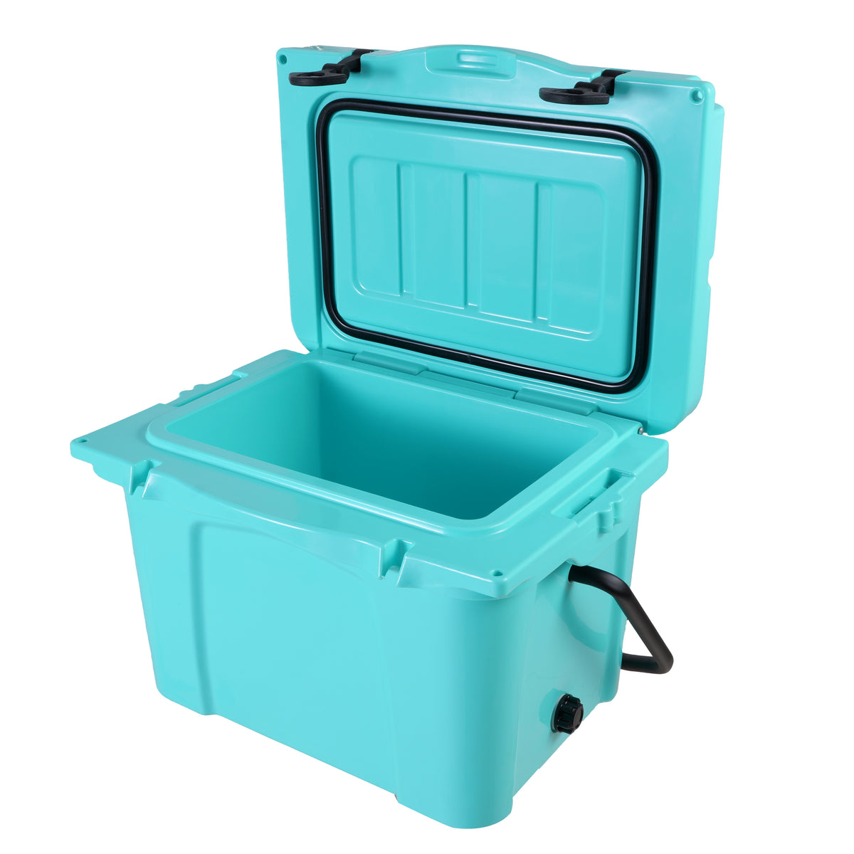 25QT Portable Cooler, Insulated Hard Cooler With Bottle Opener, Cup Holder, Forming Ruler, Travel, Beach, Camping, Fishing — product image 10