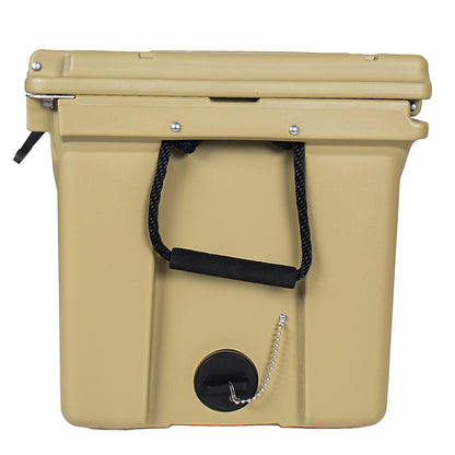 85 Quart Khaki Cooler, Bear-Resistant Rotomolded Ice Chest - Ultra-Tough Insulated Cooler With 6-Day Ice Retention For Camping, Fishing, Job Site & Off-Grid Adventures — product image 9