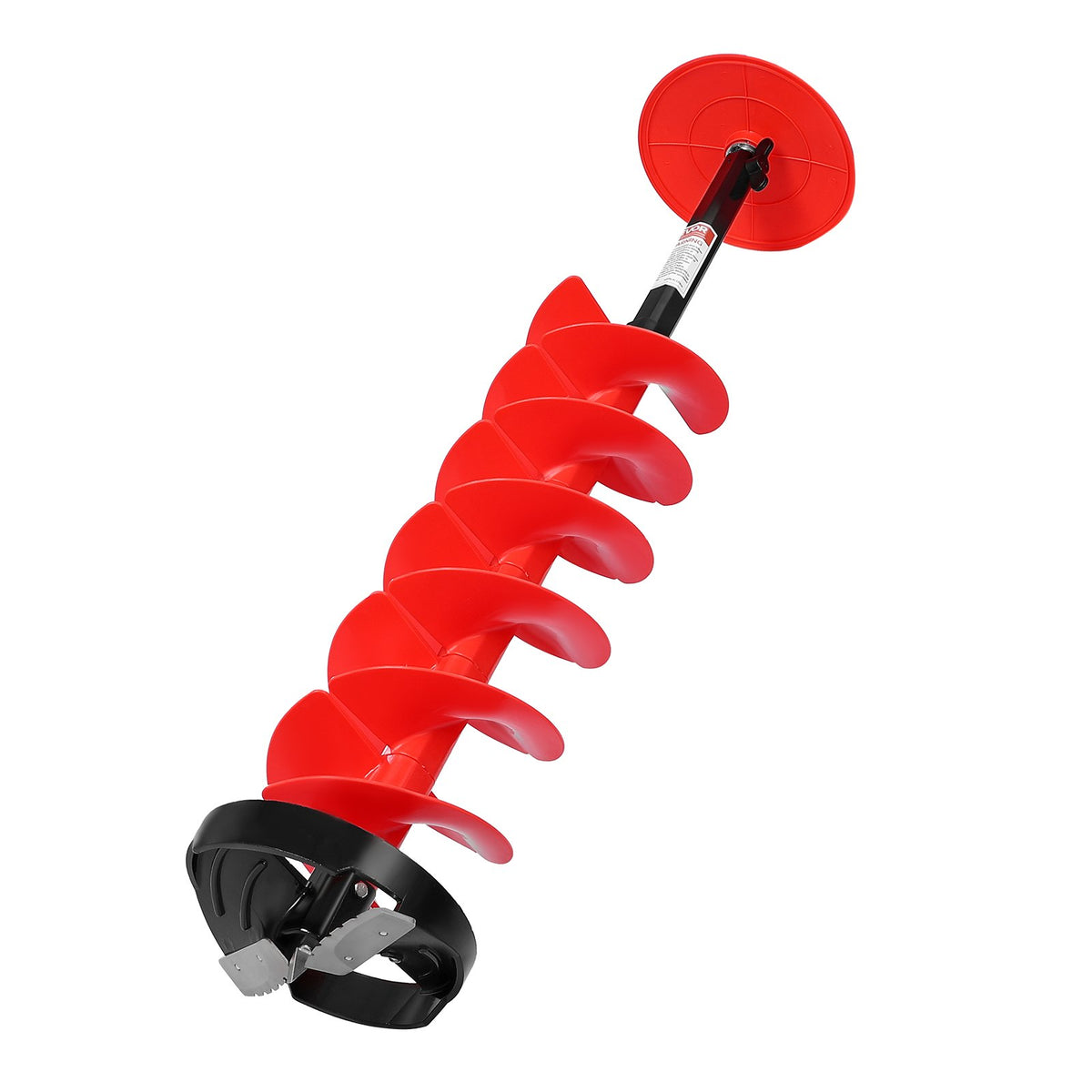 Ice Auger Drill Bit, 8in Diameter 39in Length, Cordless Nylon Ice Fishing Augers With Extra 13.4in Extension Rod, Drill Adapter, Top Plate And Blade Guard — product image 6