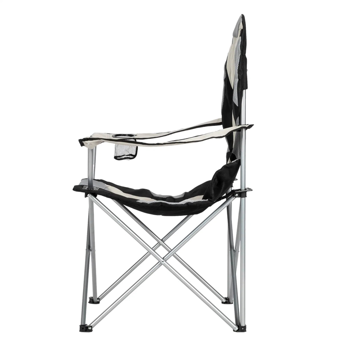 Medium Camping Chair Fishing Chair Folding Chair Black Gray — product image 5