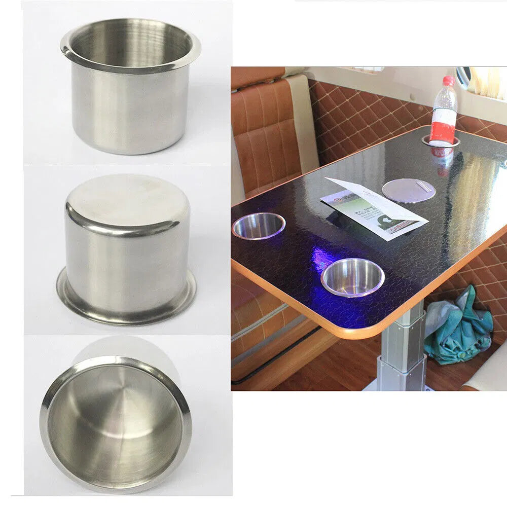Universal Stainless Steel Cup Drink Holders for Car Boat Truck Marine Camper RV — product image 20