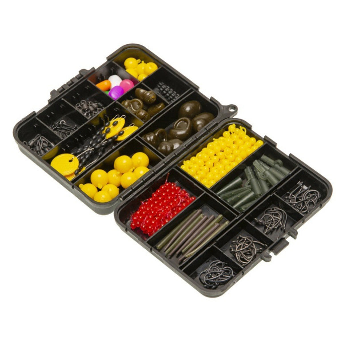 328pcs Carp Fishing Equipment Kit Carp Fishing Tackle Box Include Swivels Bait Float Fishing Needles Fishing Accessories — product image 9