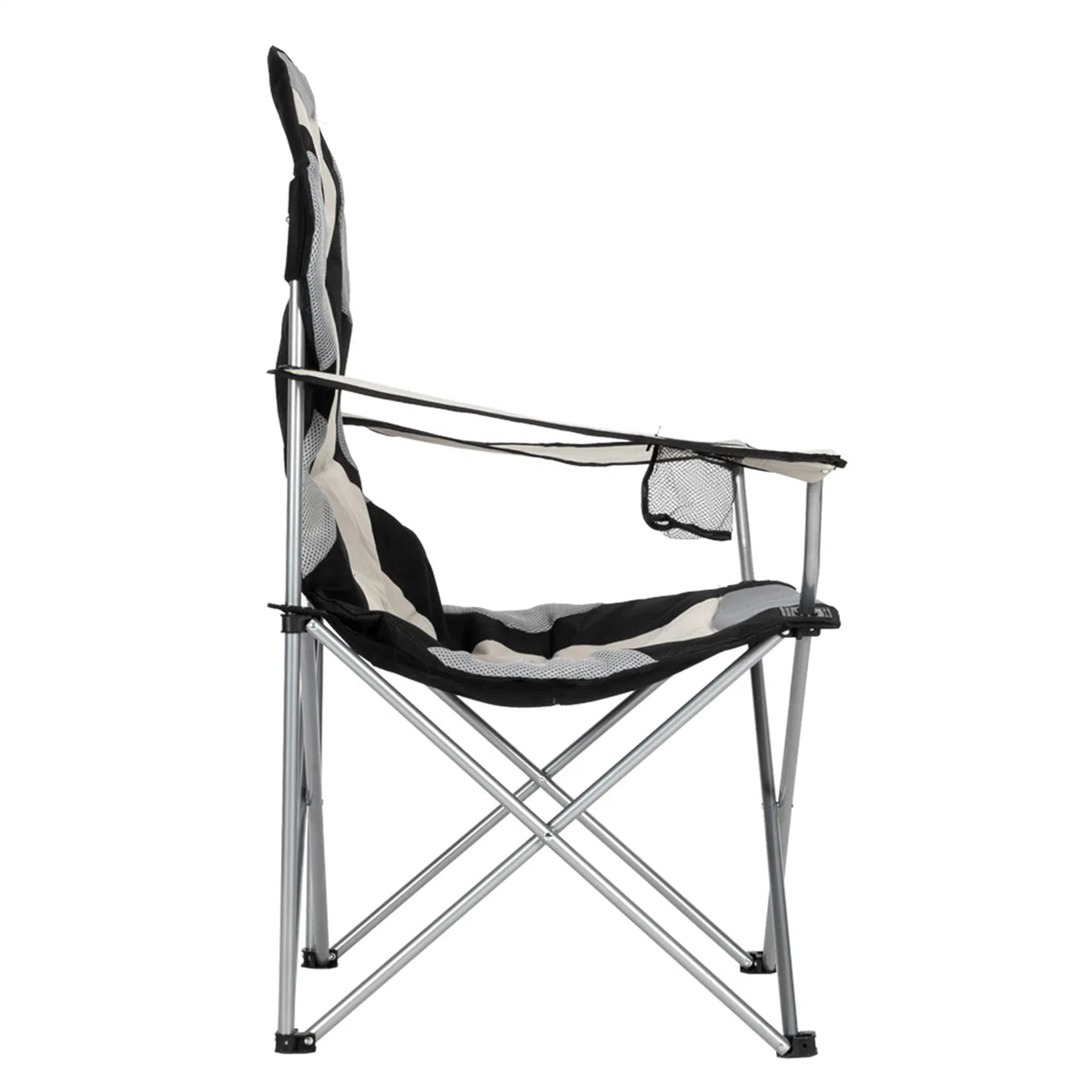 Medium Camping Chair Fishing Chair Folding Chair Black Gray — product image 6