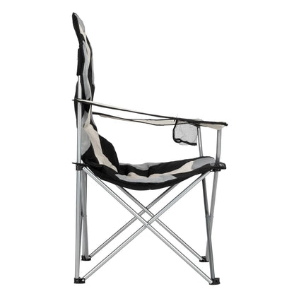 Medium Camping Chair Fishing Chair Folding Chair Black Gray — product image 6