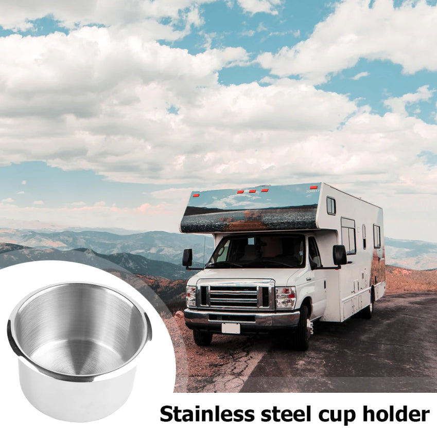 Universal Stainless Steel Cup Drink Holders for Car Boat Truck Marine Camper RV — product image 13