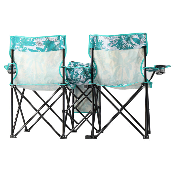 Pineapple Pattern Fishing Chair Iron Bracket Oxford Cloth 85kg With Sun Umbrella — product image 19