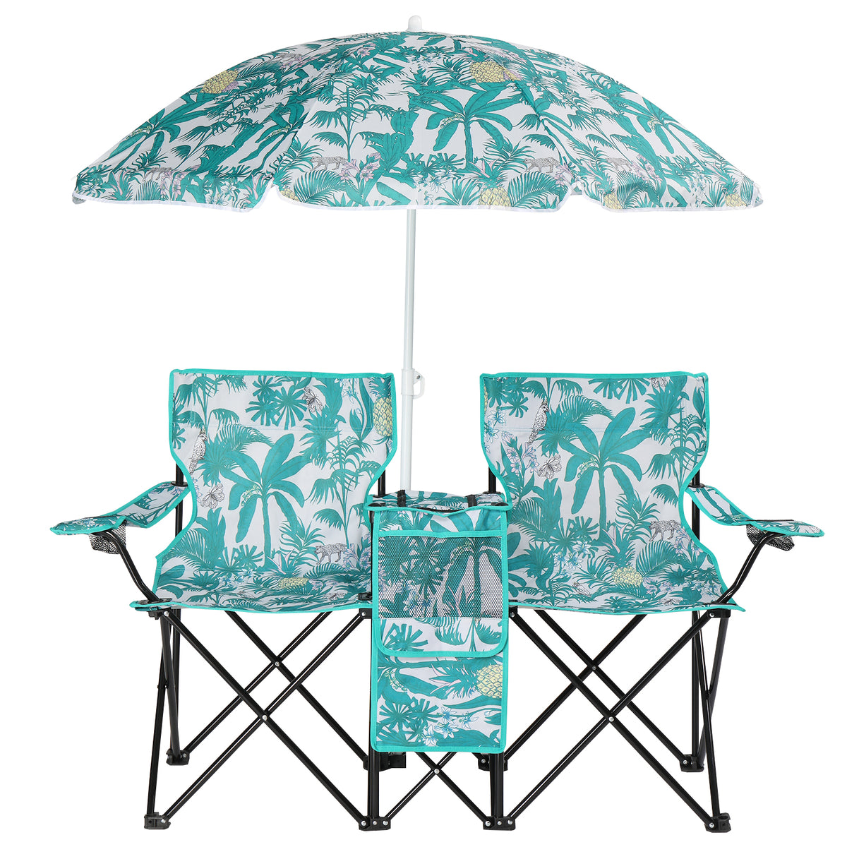 59x19.6x31in Pineapple Pattern Fishing Chair — product image 5
