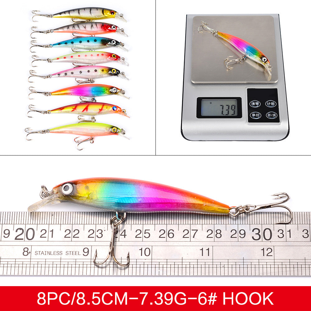 43Piece Fishing Lures Kit Soft Hard Fishing Lures Baits Set With Hooks For Saltwater And Freshwater Fishing Gear Gifts For Men — product image 6