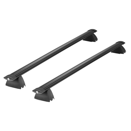 Roof Rack Cross Bars, Compatible With 2011-2021 Jeep Grand Cherokee With Grooved Side Rails, 200lbs Load Capacity, Aluminum Crossbars With Locks, For Rooftop Cargo Carrier Bag Luggage Kayak Bike — product image 1