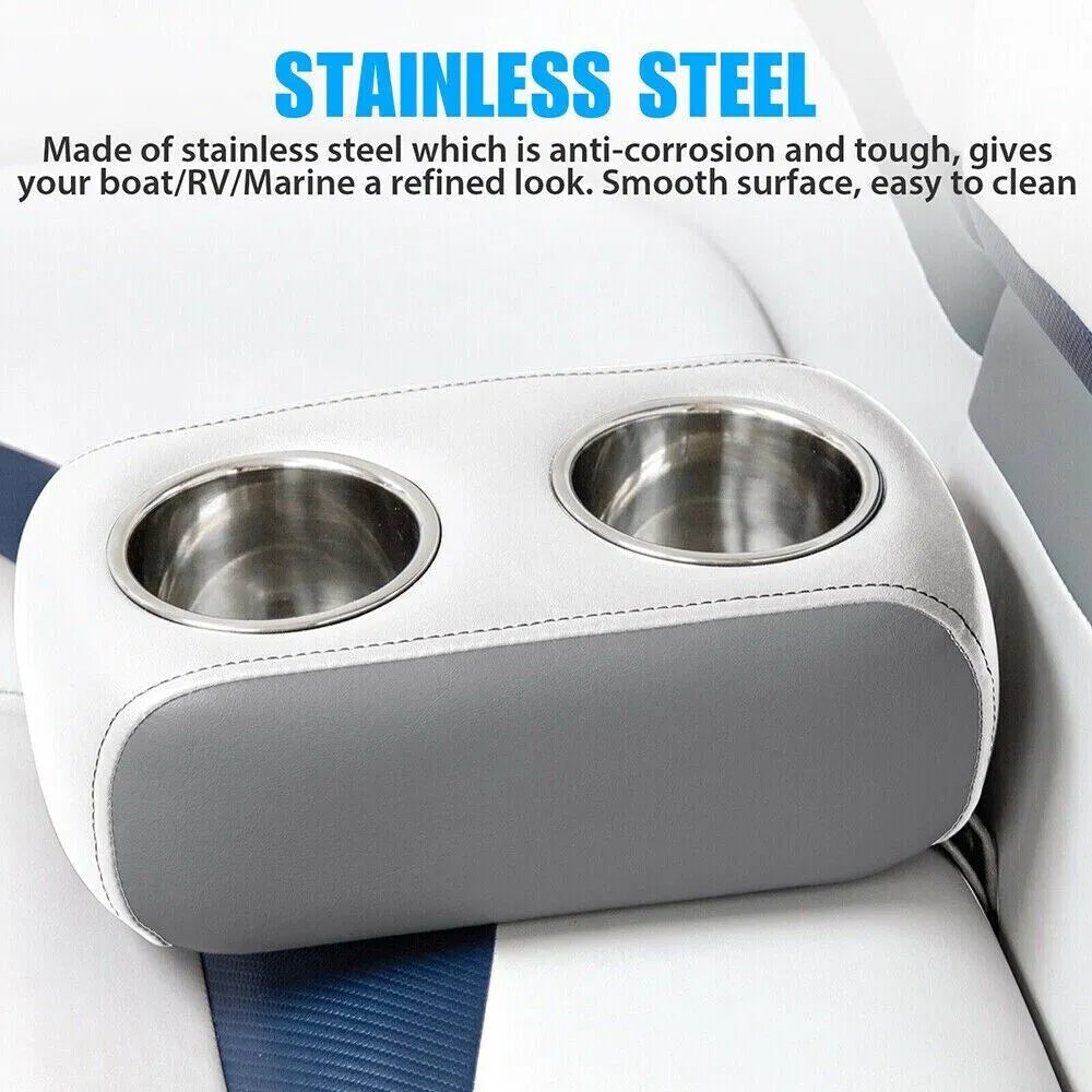 Universal Stainless Steel Cup Drink Holders for Car Boat Truck Marine Camper RV — product image 7