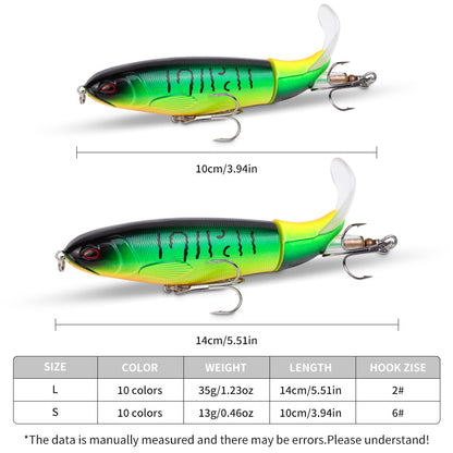 10pcs 1set 13g 10cm Premium Fishing Lure Kit Bass Trout Baits With Propeller Tail Durable Hooks Realistic Action For Freshwater — product image 14