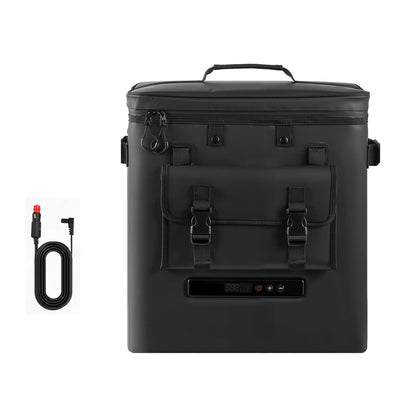 12 Volt Refrigerator, 13.7 QT/ 13L Car Fridge, Portable Electric Freezer Compressor, 12V/24V DC, 21℉ To 50℉/ -6℃ To 10℃, For Truck Van RV SUV Boat Travel Camping Road Trips — product image 1