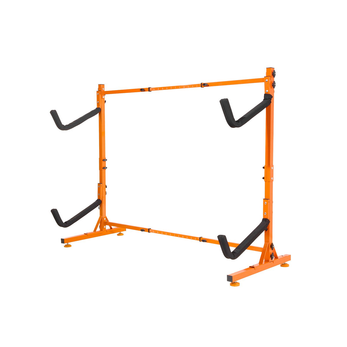 Freestanding Kayak Storage Rack, Kayak Stand For 2 Kayak Canoe Paddleboard, Heavy-duty Steel Kayak Hanger Holder With Padded Arms And Adjustable Width, 175LBS Max Load, For Indoor Outdoor Garage — product image 16