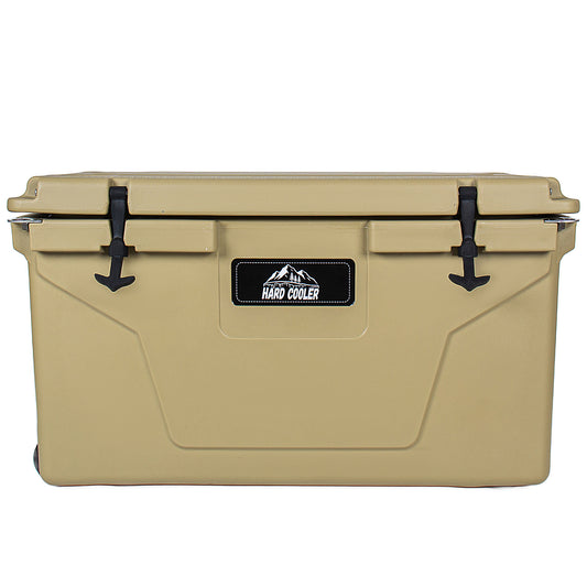 85 Quart Khaki Cooler, Bear-Resistant Rotomolded Ice Chest - Ultra-Tough Insulated Cooler With 6-Day Ice Retention For Camping, Fishing, Job Site & Off-Grid Adventures — product image 1
