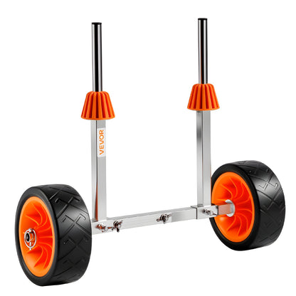 Kayak Cart, 250 Lbs Load Capacity, Canoe Cart Dolly With 7.5-inch Solid Rubber Tires & Kickstand, Assembles & Disassembles Within Seconds, Paddle Board Trolley For Kayaks, Canoes, Paddleboards — product image 6