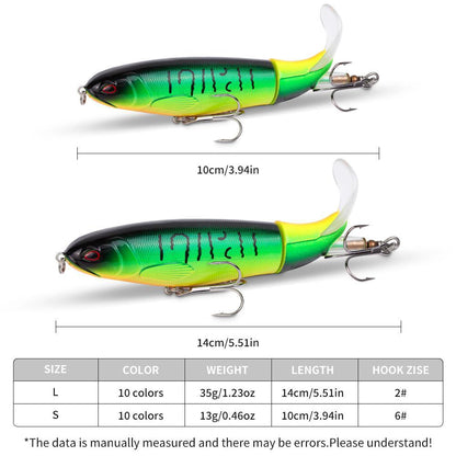 5-piece Set 13g 10cm Top Pencil Spinning Tail Hard Bait Freshwater Sea Bass Trout Lure — product image 4