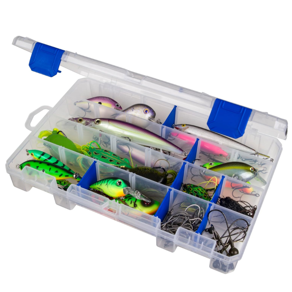 Plano Stowaway Utility Box With Adjustable Dividers Clear Small Parts And Tackle Organizer 9 Inch — product image 2