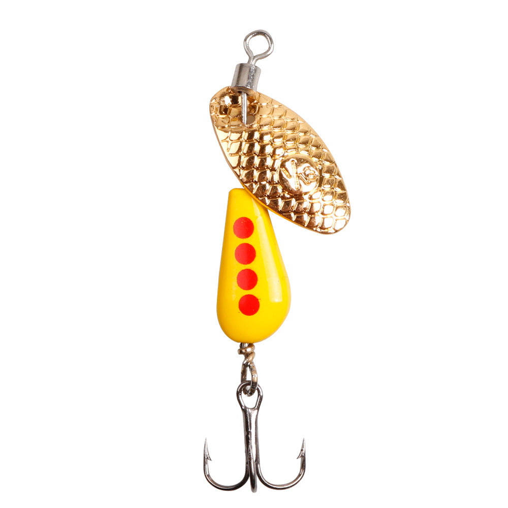 Micromatter Spin Glitter Luya Decoy 5.5cm 2.8g Eccentric Drop Spin Long Throw Metal
