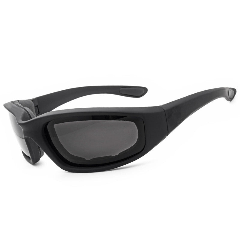 Cycling Sunglasses Chopper Outdoor Sports Glasses For Men Wrap Around UV400 Protection For Fishing Driving Glasses Windproof Gray Lens 3 Pack — product image 6