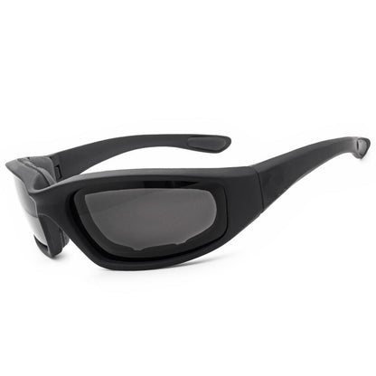 Cycling Sunglasses Chopper Outdoor Sports Glasses For Men Wrap Around UV400 Protection For Fishing Driving Glasses Windproof Gray Lens 3 Pack — product image 6