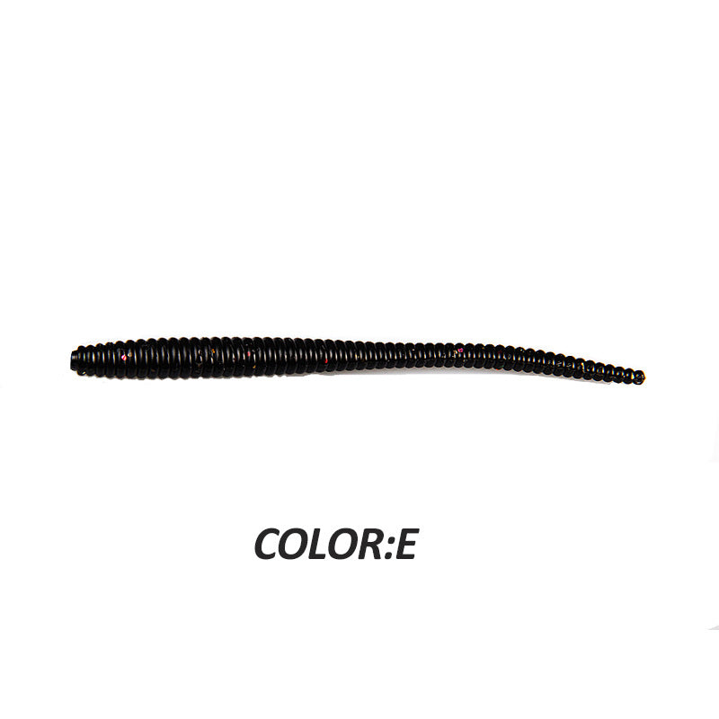 Larva 8cm Road Subsoft Bait Monochrome With Salt